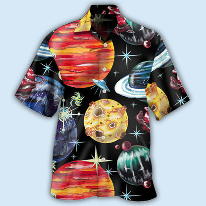 Planet Black Style - Hawaiian Shirt 