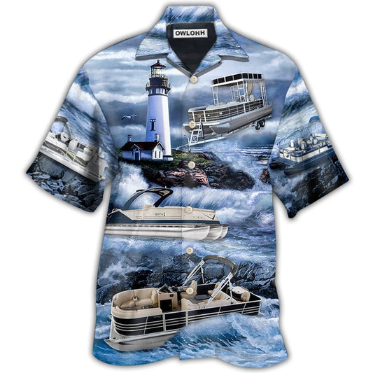Hawaiian Shirt / Adults / S Pontoon Lighthouse - Hawaiian Shirt 