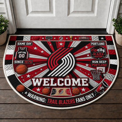 Basketball All Teams Custom Premium Welcome Mat – Personalized Baseball Doormat