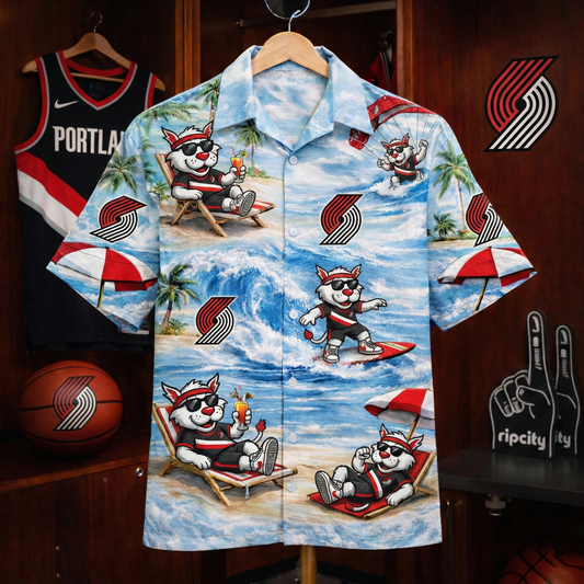 PTB Basketball Mascot Beach Viber Unisex Hawaiian Shirt For Men & Women