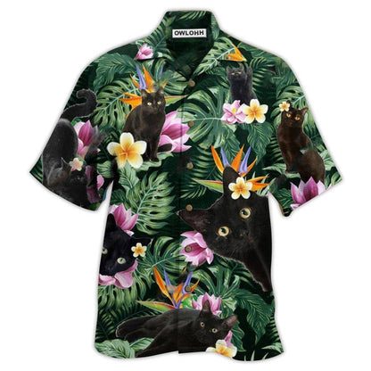 Hawaiian Shirt / Adults / S Cat Powered By Cat Hawaii - Hawaiian Shirt 