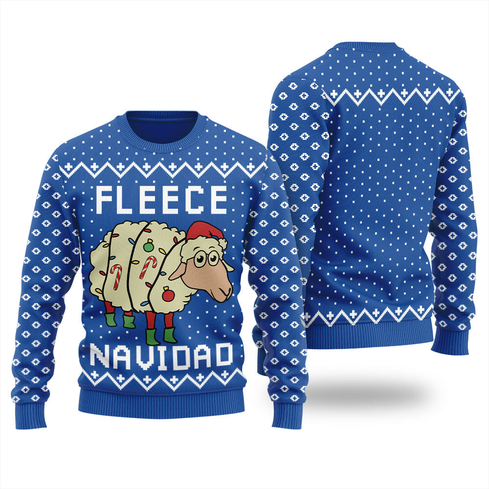 Pretty Fleece Navidad Women's Ugly Christmas Sweater