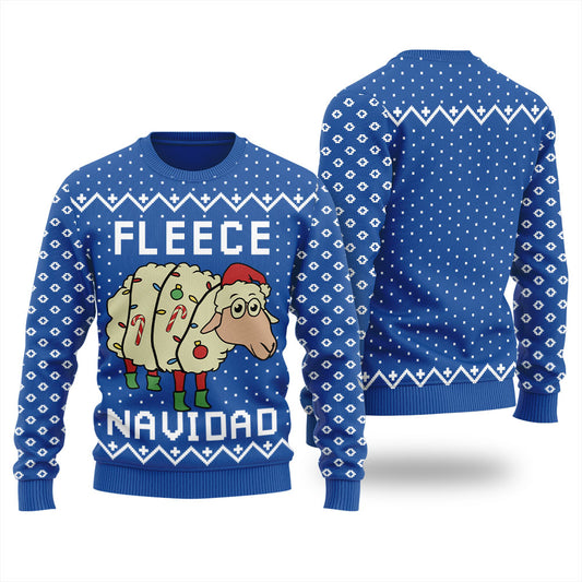 Pretty Fleece Navidad Women's Ugly Christmas Sweater
