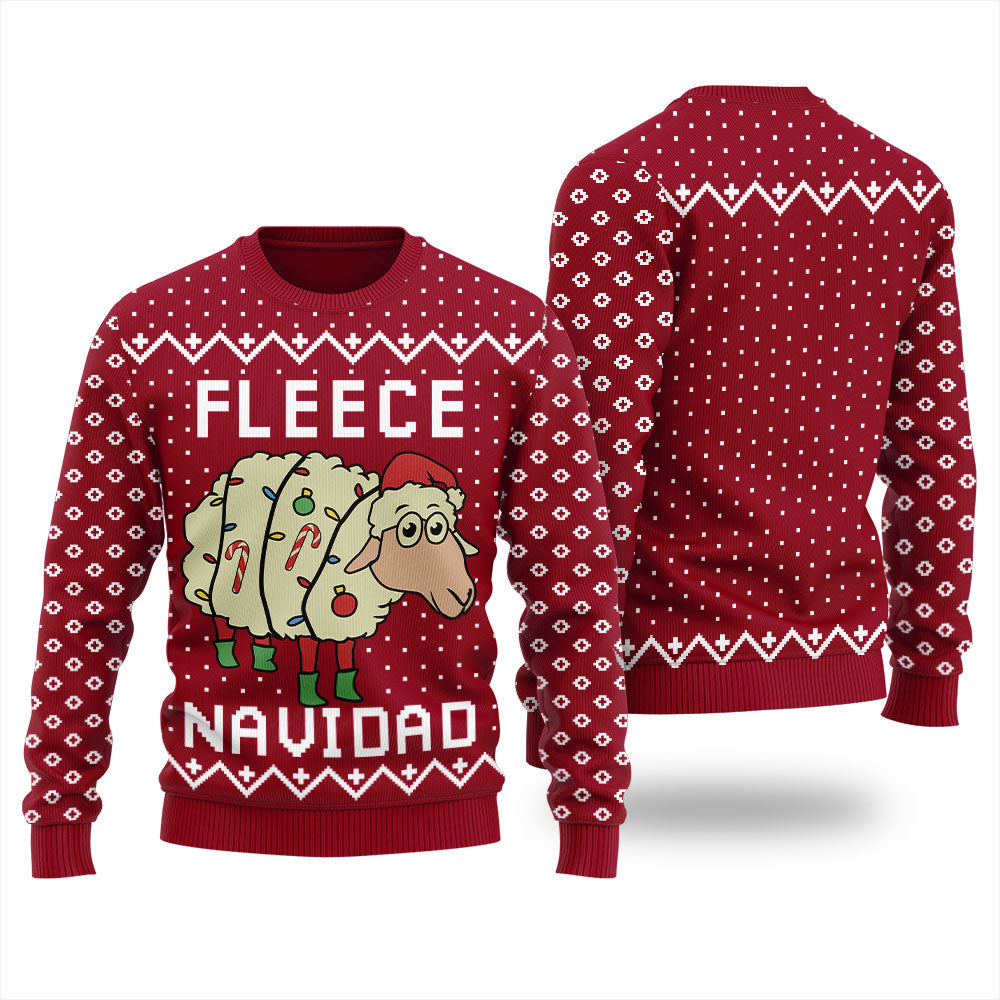 Pretty Fleece Navidad Women's Ugly Christmas Sweater