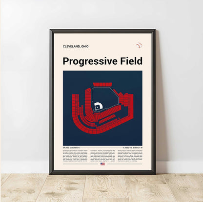 Baseball Stadium Seating Diagram - Vertical Poster - 5to9vibe