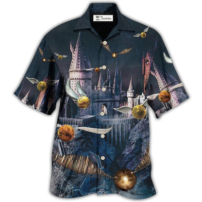 Hawaiian Shirt / Adults / S Quidditch Is My Therapy - Hawaiian shirt 