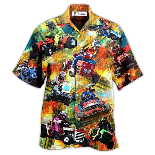 Hawaiian Shirt / Adults / S Car Racing Color - Hawaiian Shirt 