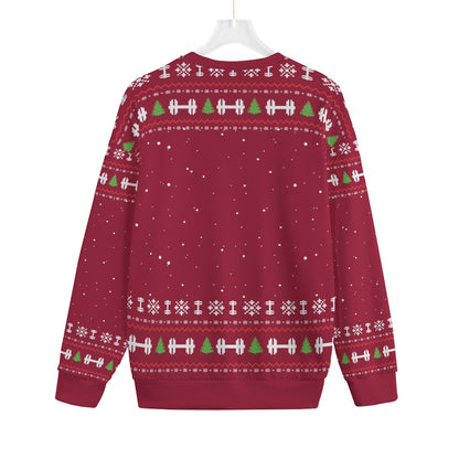 Racoon Work Out Men Big And Tall Christmas Sweater