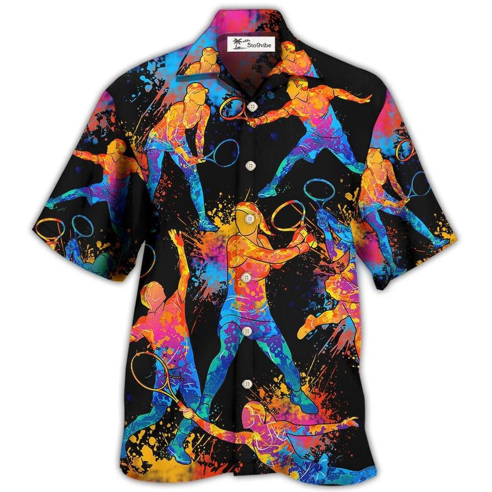 Racquetball Color Art - Hawaiian Shirt 
