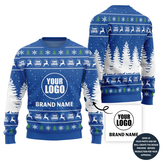 Radiant Custom Logo Holiday Sweater