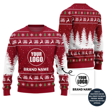 Radiant Custom Logo Holiday Sweater