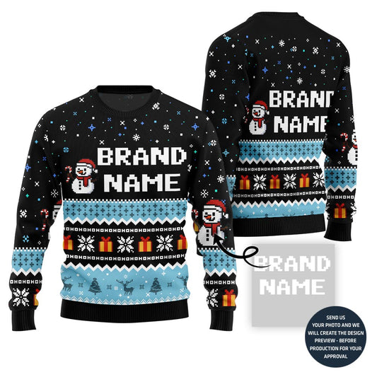 Radiant Custom Logo Team Holiday Sweater