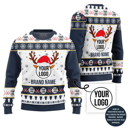 Radiant Custom Logo Ugly Sweater