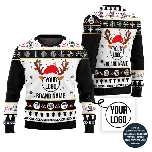 Radiant Custom Logo Ugly Sweater