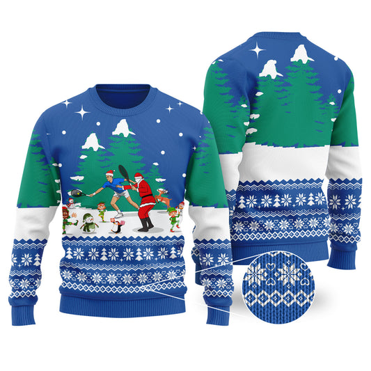 Rafael Nadal Ugly Christmas Sweater Royal