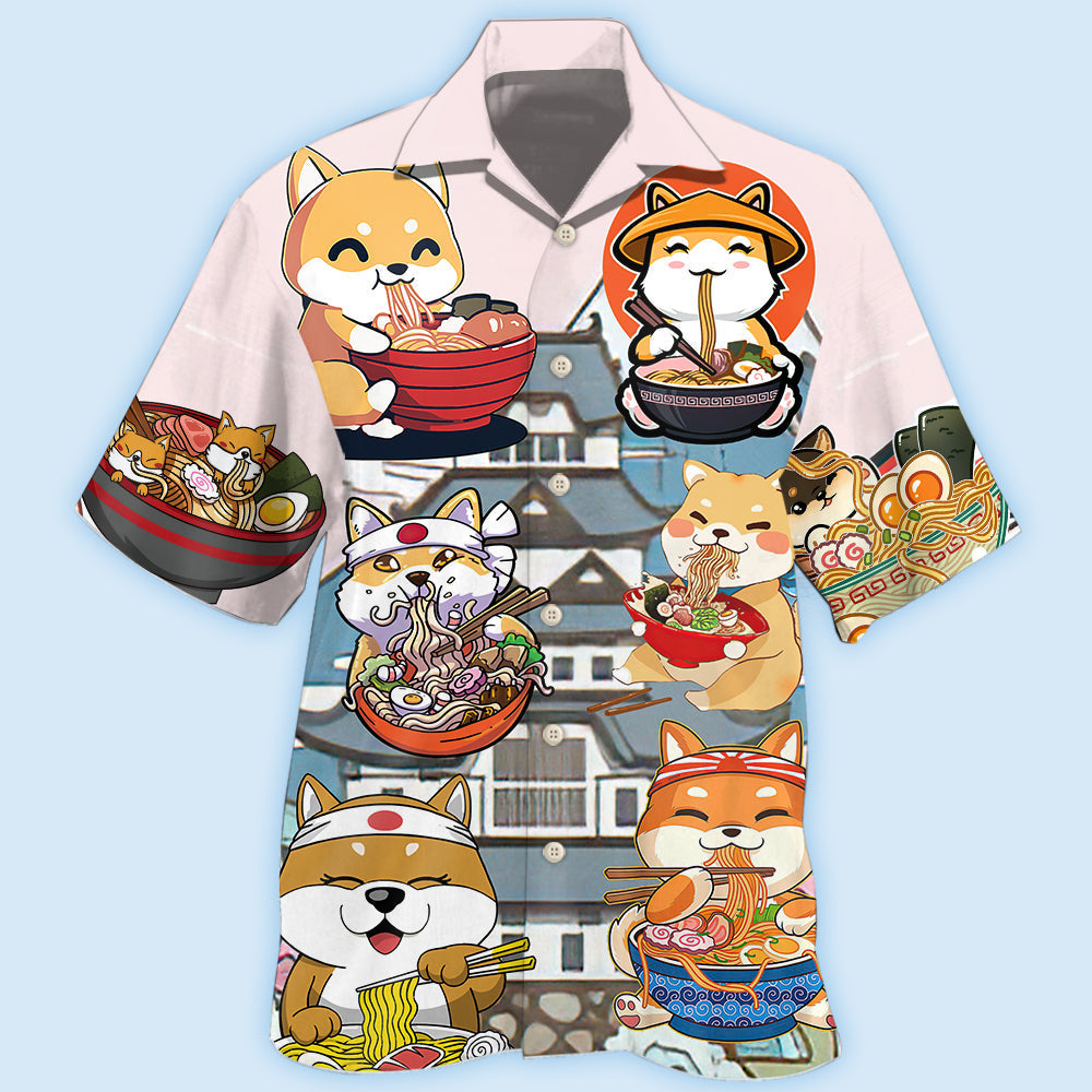 Cat Ramen Lovely Style - Hawaiian Shirt 