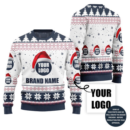 Refined Custom Logo For Teams Xmas Sweater