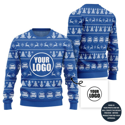 Refined Custom Logo Ugly Sweater For Teams