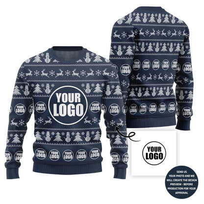 Refined Custom Logo Ugly Sweater For Teams