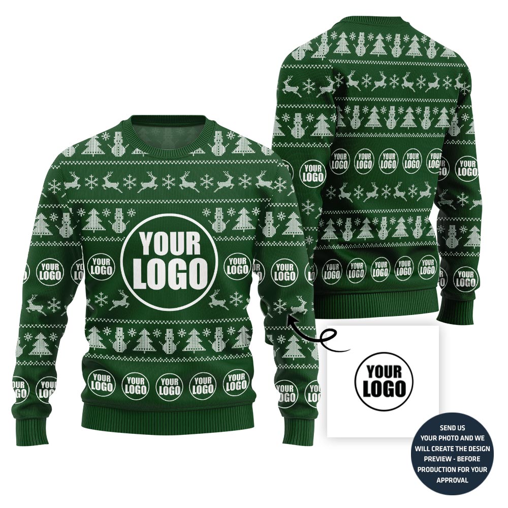Refined Custom Logo Ugly Sweater For Teams
