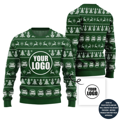 Refined Custom Logo Ugly Sweater For Teams