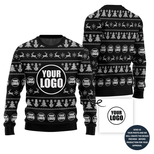 Refined Custom Logo Ugly Sweater For Teams