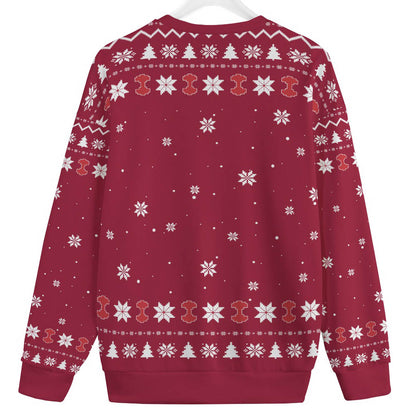 Reindeer Swoleman Women's Plus Size Christmas Sweater