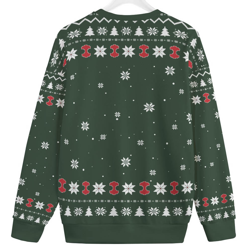 Reindeer The Swoleman Mens Plus Size Christmas Sweaters