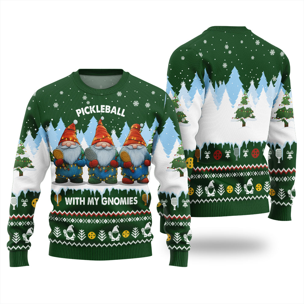 Ridiculous Pickle All The Way Ugly Christmas Sweater