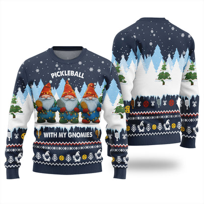 Ridiculous Pickle All The Way Ugly Christmas Sweater