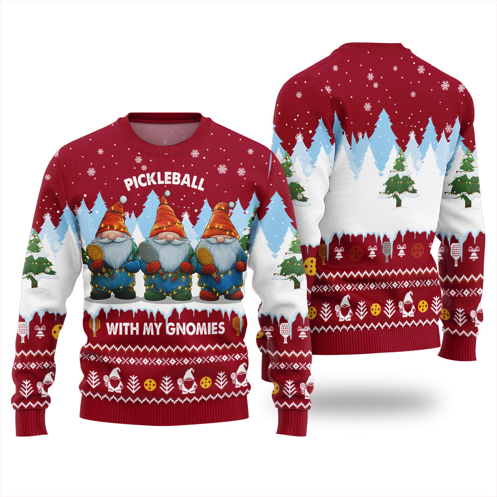 Ridiculous Pickle All The Way Ugly Christmas Sweater