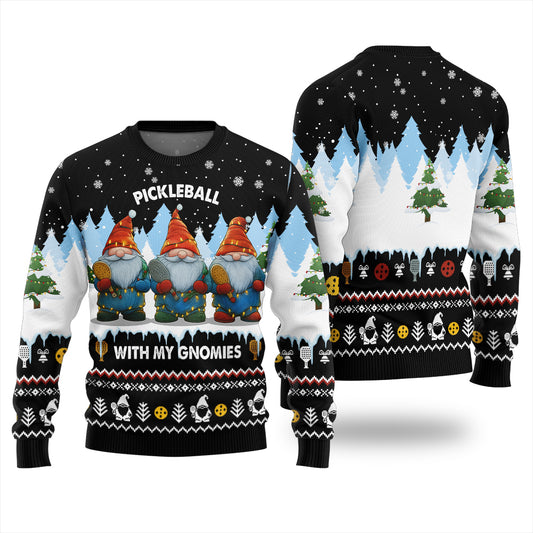 Ridiculous Pickle All The Way Ugly Christmas Sweater