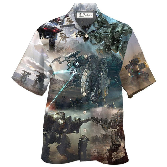 Hawaiian Shirt / Adults / S Robot Cool In World - Hawaiian Shirt 