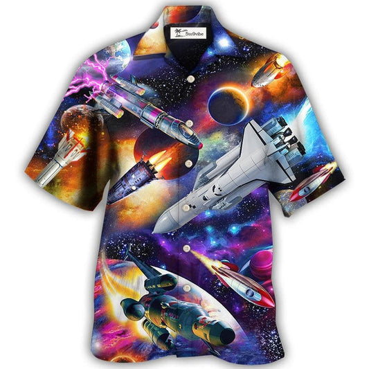 Hawaiian Shirt / Adults / S Rocket Style With Stunning Colors - Hawaiian Shirt 