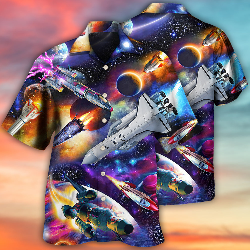 Rocket Style With Stunning Colors - Hawaiian Shirt 