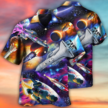 Rocket Style With Stunning Colors - Hawaiian Shirt 