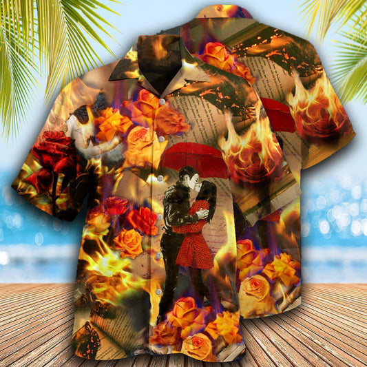 Rose Flowers Roses Speak Of Love Silently - Hawaiian Shirt 