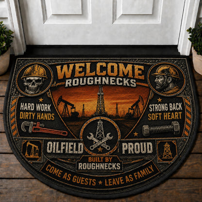 US Military Pride Quilted Print Premium Welcome Mat – Personalized Doormat