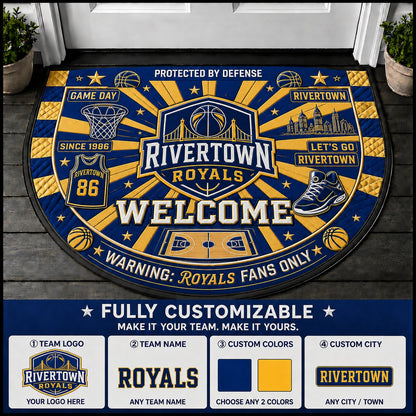 Royal Blue / Gold