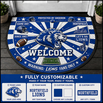 Royal Blue / White