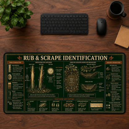 Rub & Scrape Identification Desk Mat Mouse Pad | 5To9Vibe