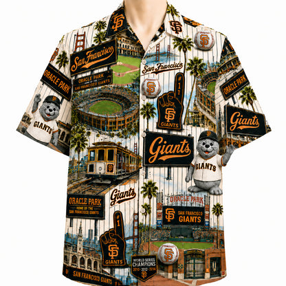 All Baseball Teams Iconic 2 Moments Aloha Shirt for Baseball Fans Button-Up Unisex Hawaiian Shirt For Men and Women
