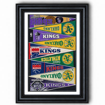 All Sport Teams City Vintage Anniversary For Fans No Frame Vertical Poster - 5to9vibe