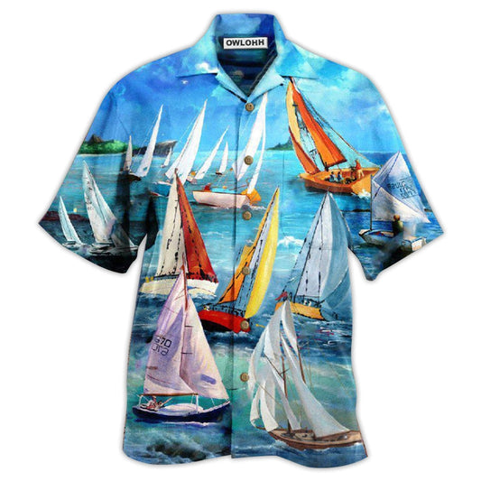 Hawaiian Shirt / Adults / S Sailing Raise The Sails To Catch The Wind - Hawaiian Shirt 