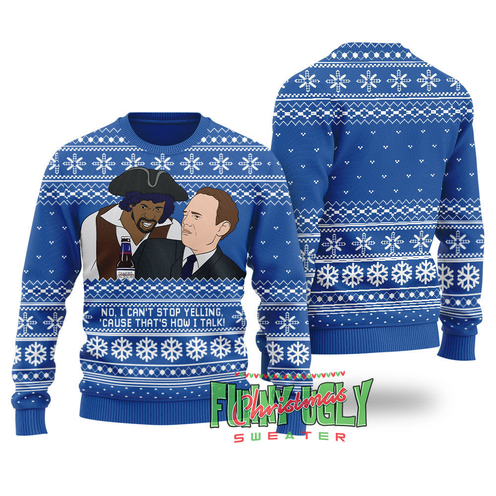 Samuel Jackson Beer Sweater Royal
