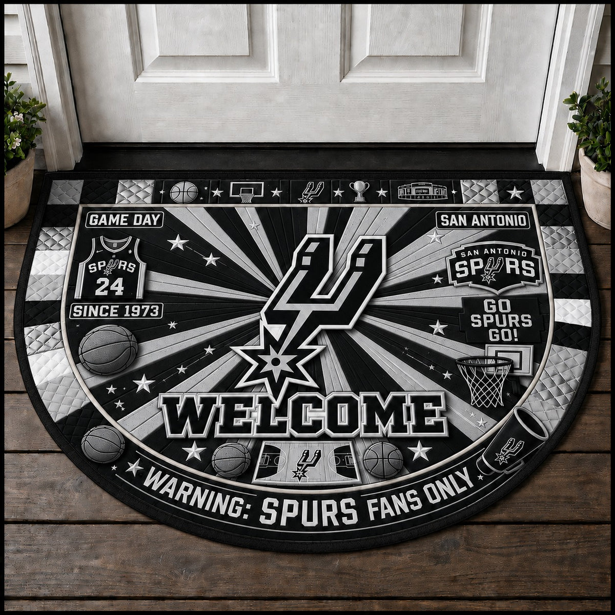 BB All Teams Custom Premium Welcome Mat – Personalized  Doormat
