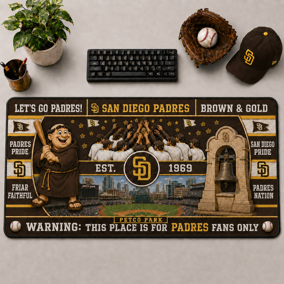 All Baseball Teams Anniversary For Fans Desk Mat  Baseball  Desk Mat Mouse Pad Plus Size - 5to9vibe