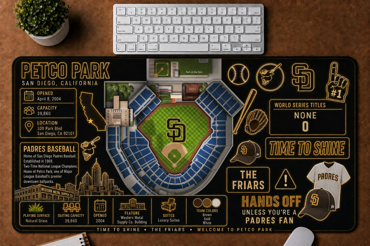 All Baseball Stadiums Infographic Desk Mat Mouse Pad Plus Size Trending - 5to9vibe