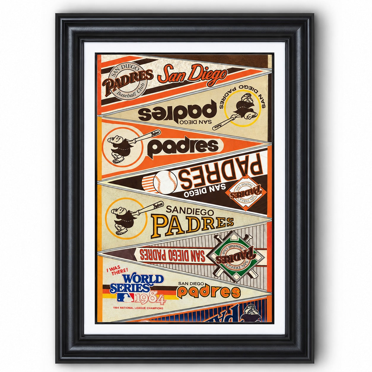All Baseball Teams Vintage Anniversary For Baseball Fans Poster No Frame - Vertical Poster - 5to9vibe