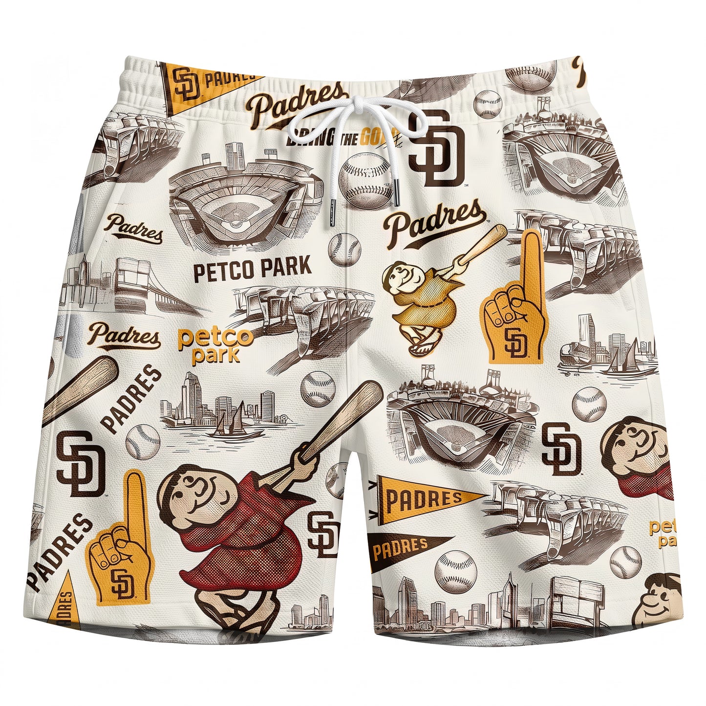 LAD Baseball Stadium SGA Blue Vibe Unisex Hawaiian Shirt